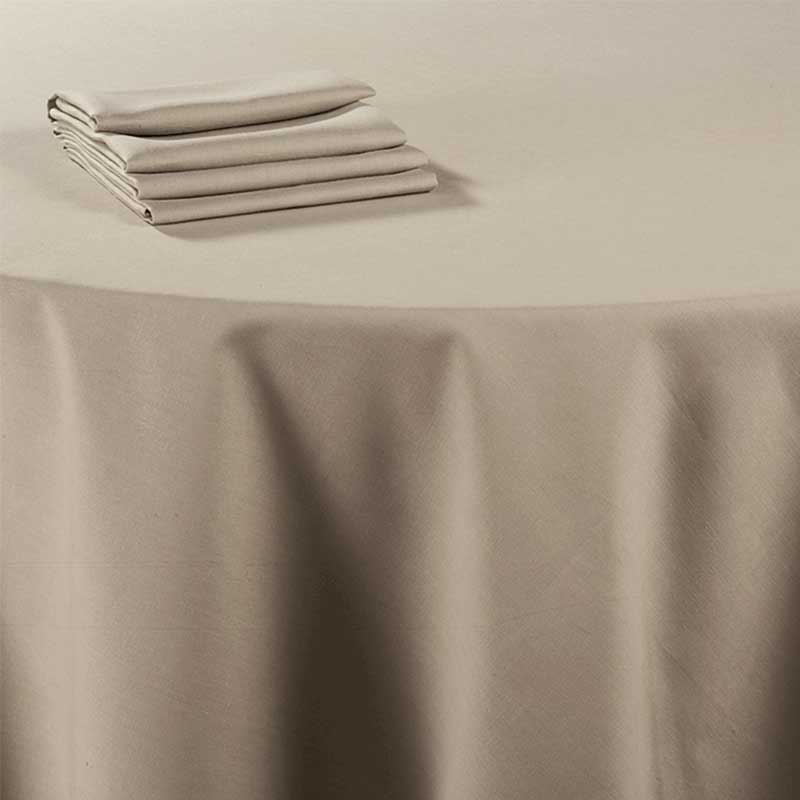 Nappe lin Chaume 240 x 240 cm