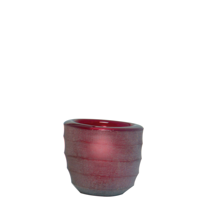 Tischlicht Capri Rubin Ø innen 5 cm Ø aussen 6,5 cm H 6 cm