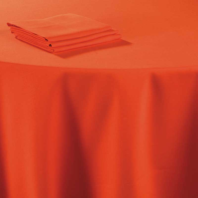 Nappe lin corail 290 x 800 cm