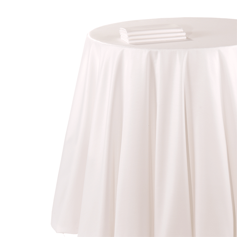 Serviette Chintz weiss 60 x 60 cm feuerfest