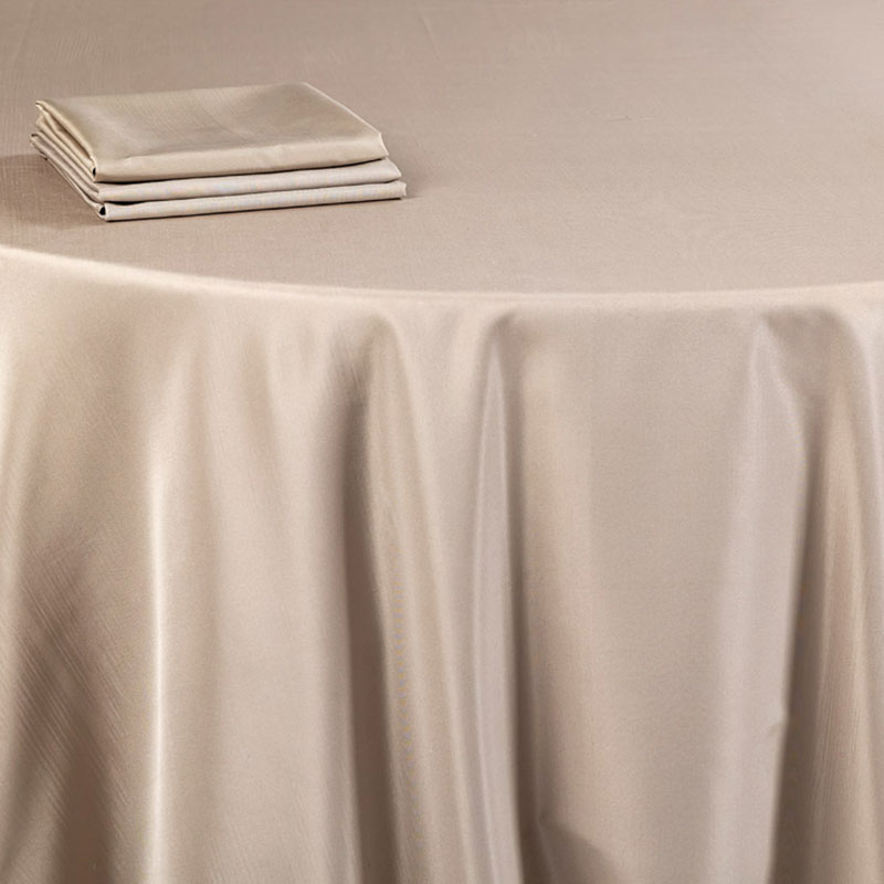 Tischtuch Toscana taupe 280 x 280 cm
