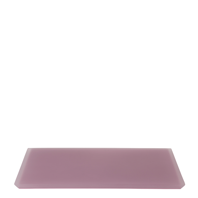 Tablett aus Kunstharz rosa 30 x 40 cm