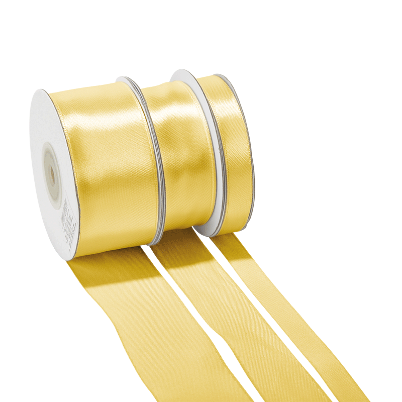 Seidenband Gold – Breite: 25 mm – Rolle mit 25 m