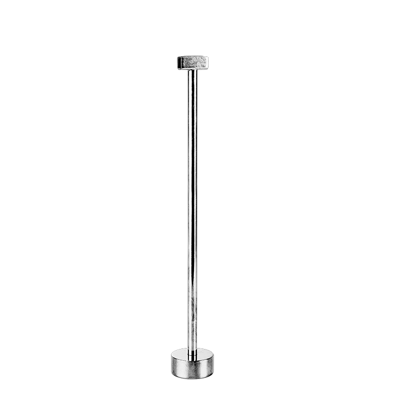 Potelet de table chromé H 31 cm