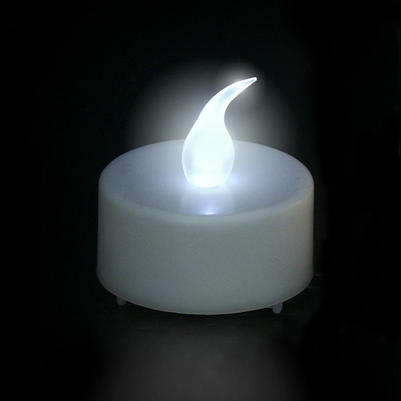 Weisse LED-Kerze Ø 3,8 cm