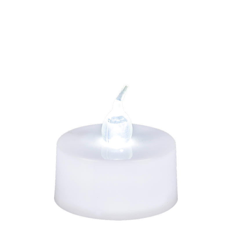 Weisse LED-Kerze Ø 3,8 cm