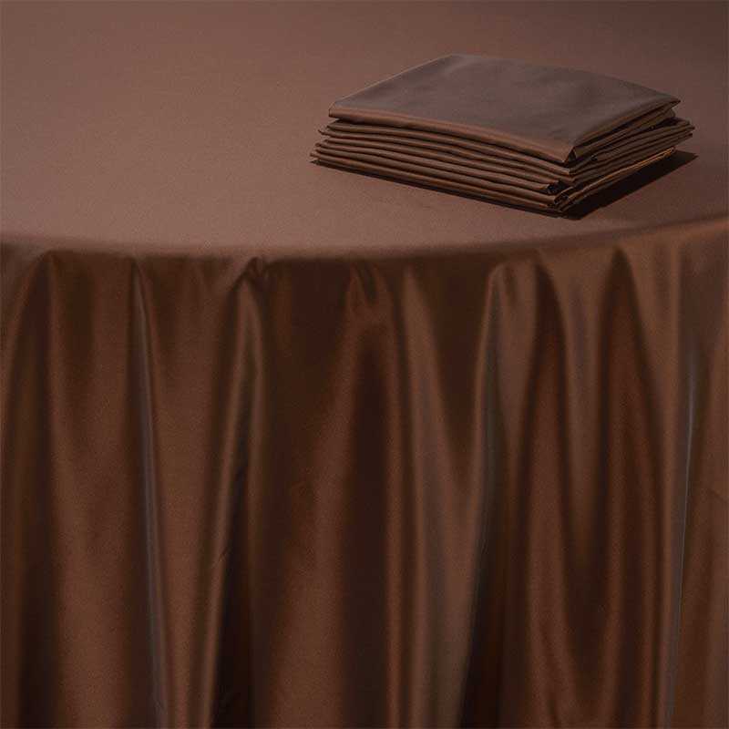 Nappe Toscane cuivre 280 x 280 cm