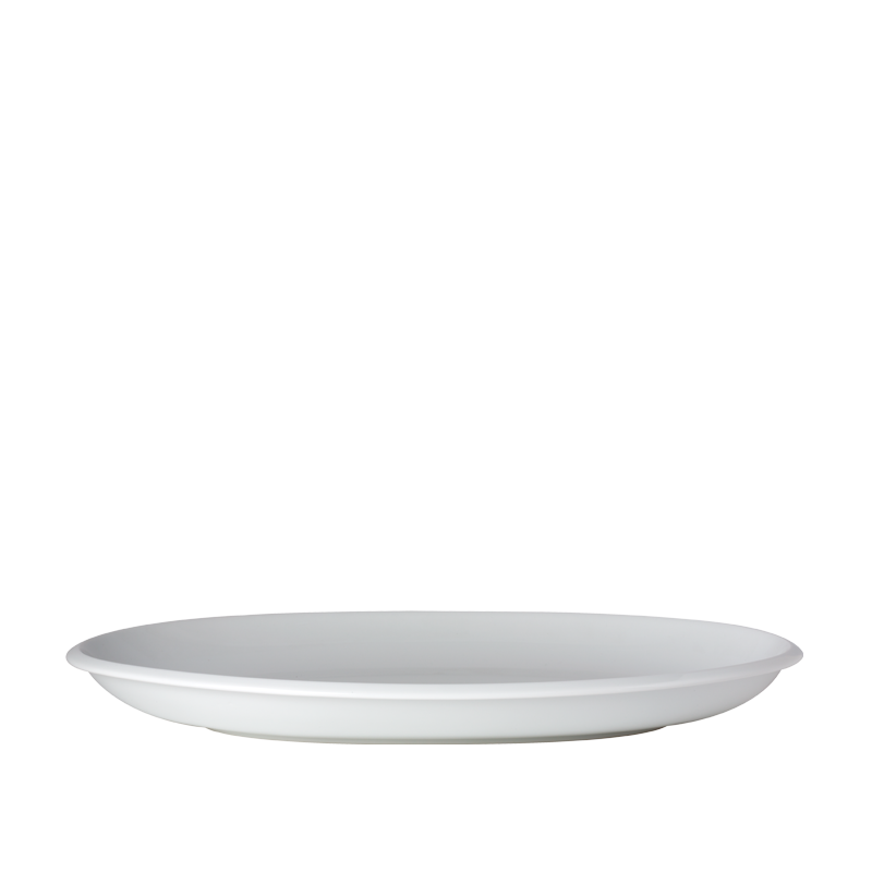 Plat porcelaine ovale  31 x 45 cm