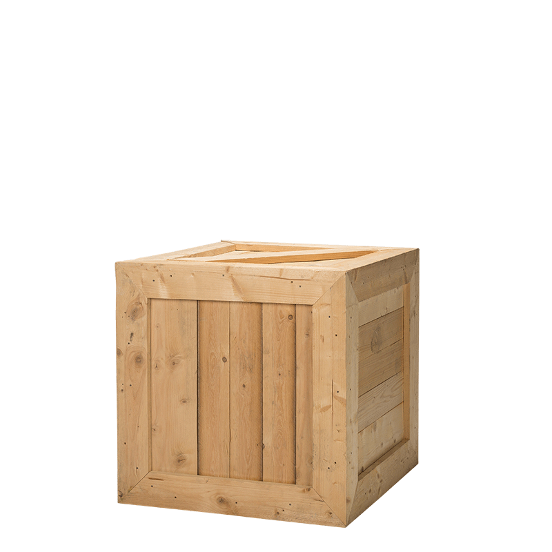 Caisse en bois 76 x 76 cm