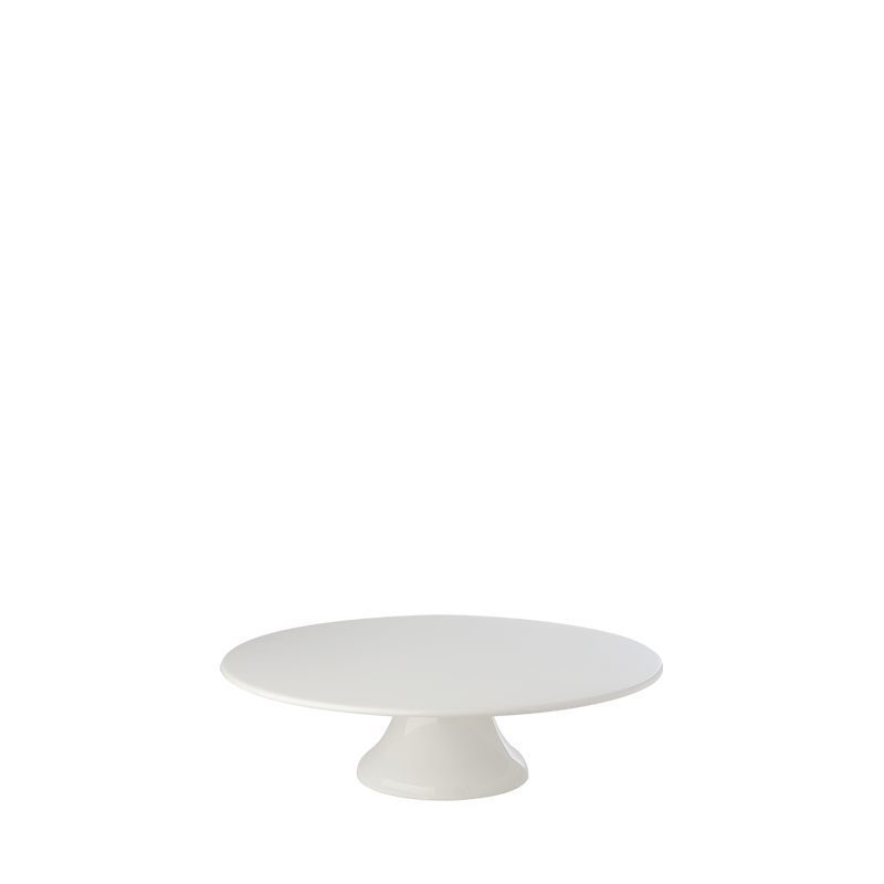 Plat porcelaine sur pied Ø 22.5 cm H 7 cm