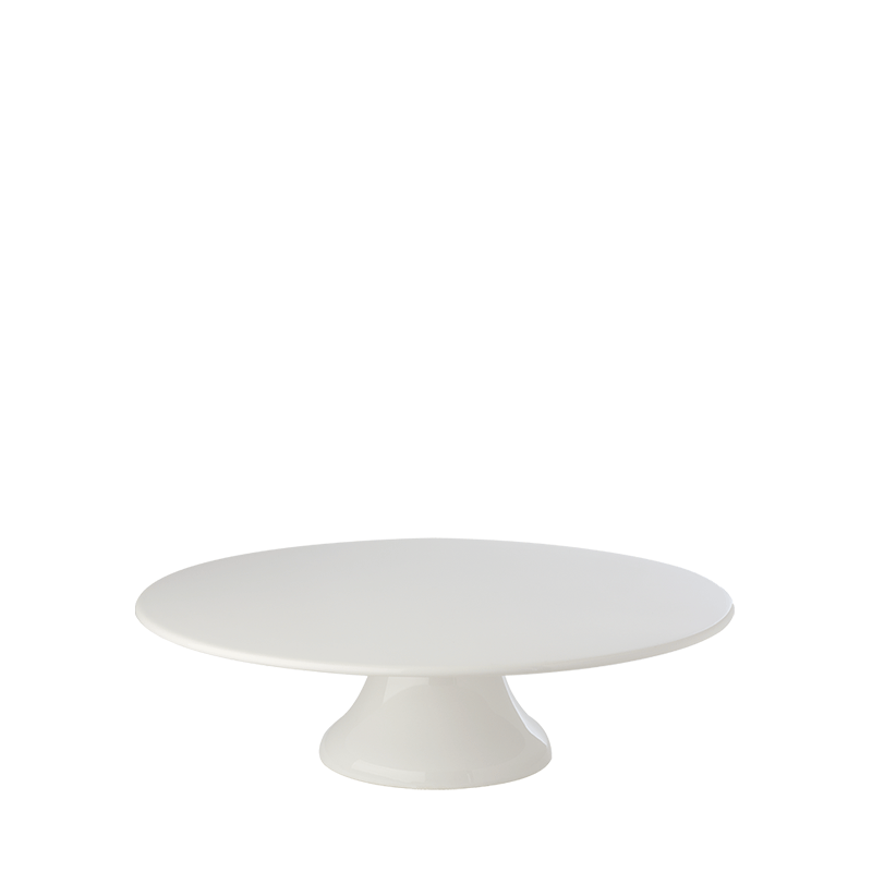 Plat porcelaine sur pied Ø 29.5 cm H 9 cm