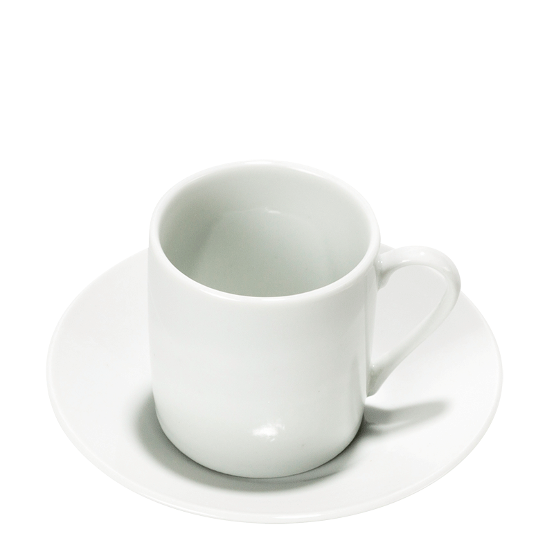 Tasse et sous-tasse à café Harmony 11 cl