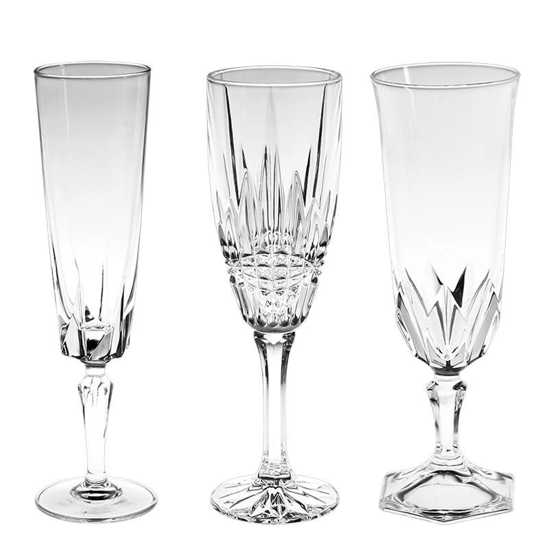 Champagnerglas Vintage Kristall Ø 5-6 cm H 15-19 cm 10-17 cl