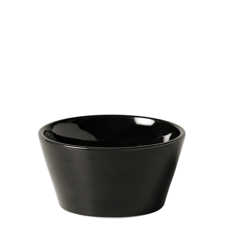 Bowl Basque schwarz Ø 10,5 cm H 5,5 cm 24 cl