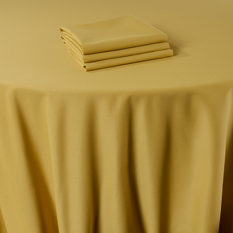 Tischläufer Marjorie gelb 50 x 270 cm feuerfest
