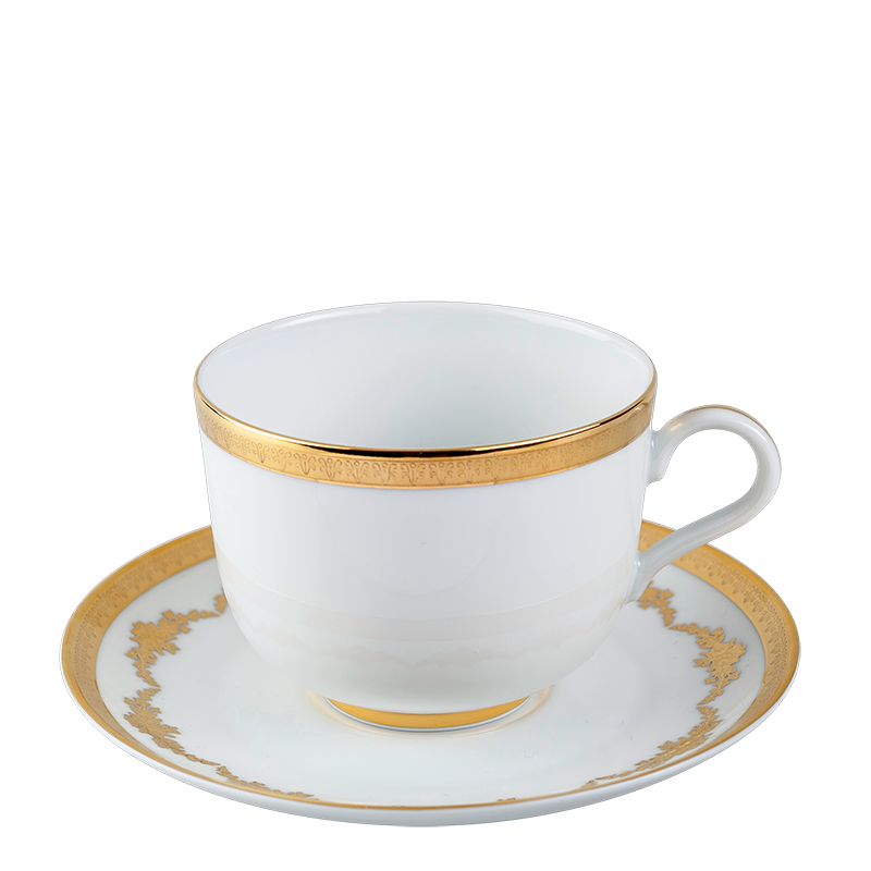 Kaffee-/Teetasse mit Unterteller Imperial 28 cl