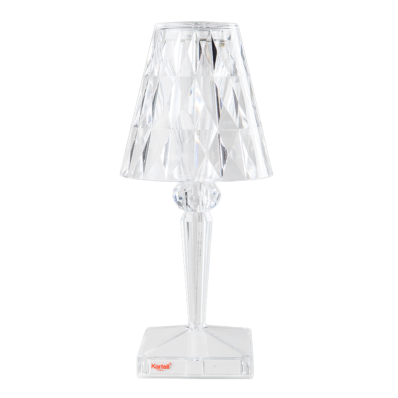 Lampe Prisma mit Akku H 22 cm