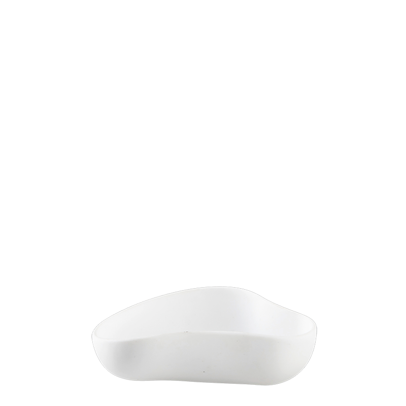 Galet blanc 10 x 6 x 3,5 cm 6 cl