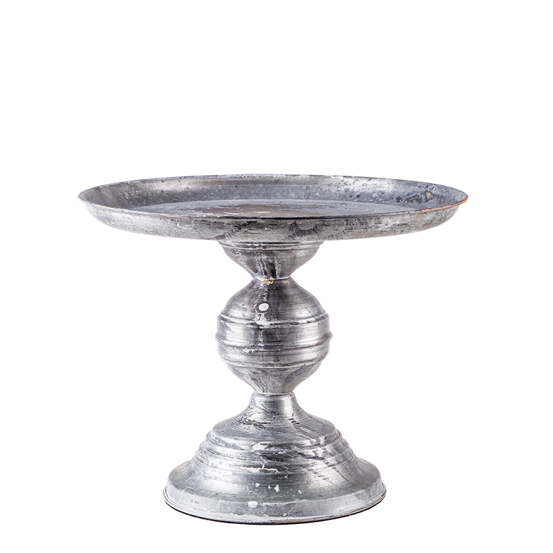 Plat à gâteau vintage Ø 33 cm H 26 cm