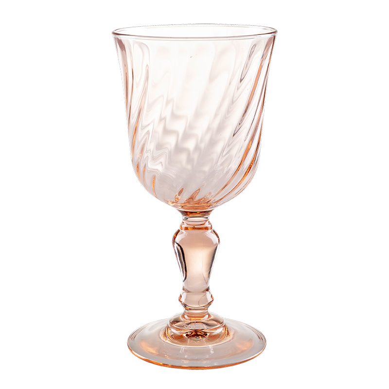 Glas / Stielglas 22 cl Vintage rosa