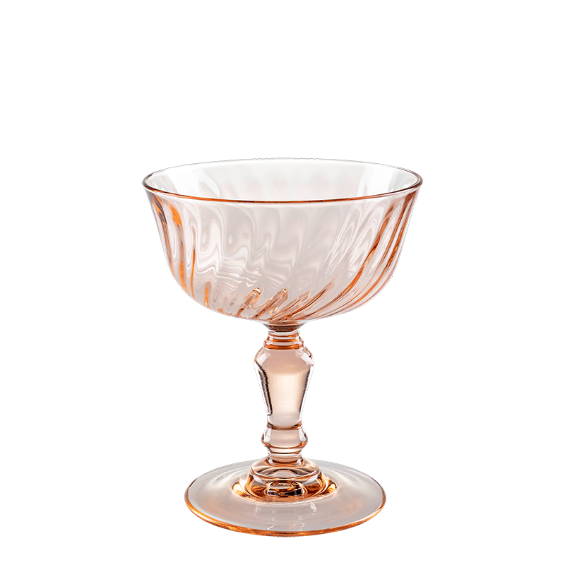Champagnerkelch Vintage rosa 17 cl