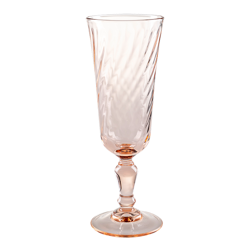 Champagnerglas Vintage rosa 12 cl