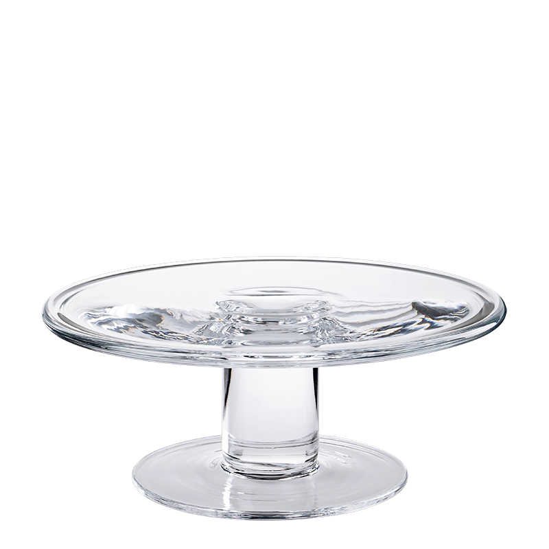 Tortenplatte Glas mit Fuss Ø 24 cm H 10 cm