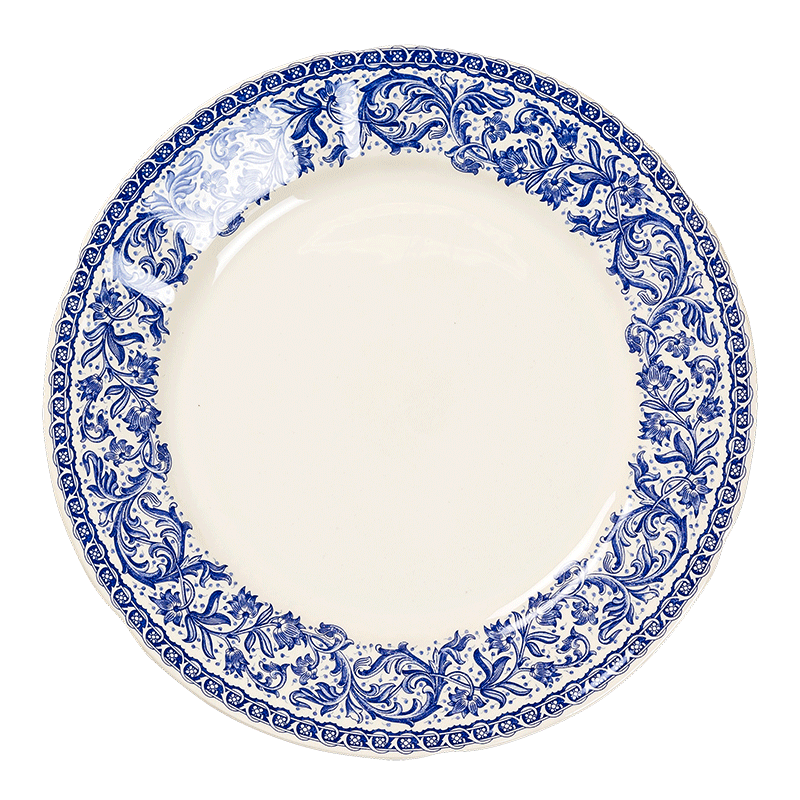 Menüteller Gien blau Ø 27.5 cm
