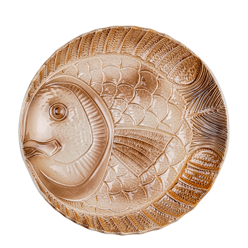 Teller Fisch Vintage Ø 25 cm