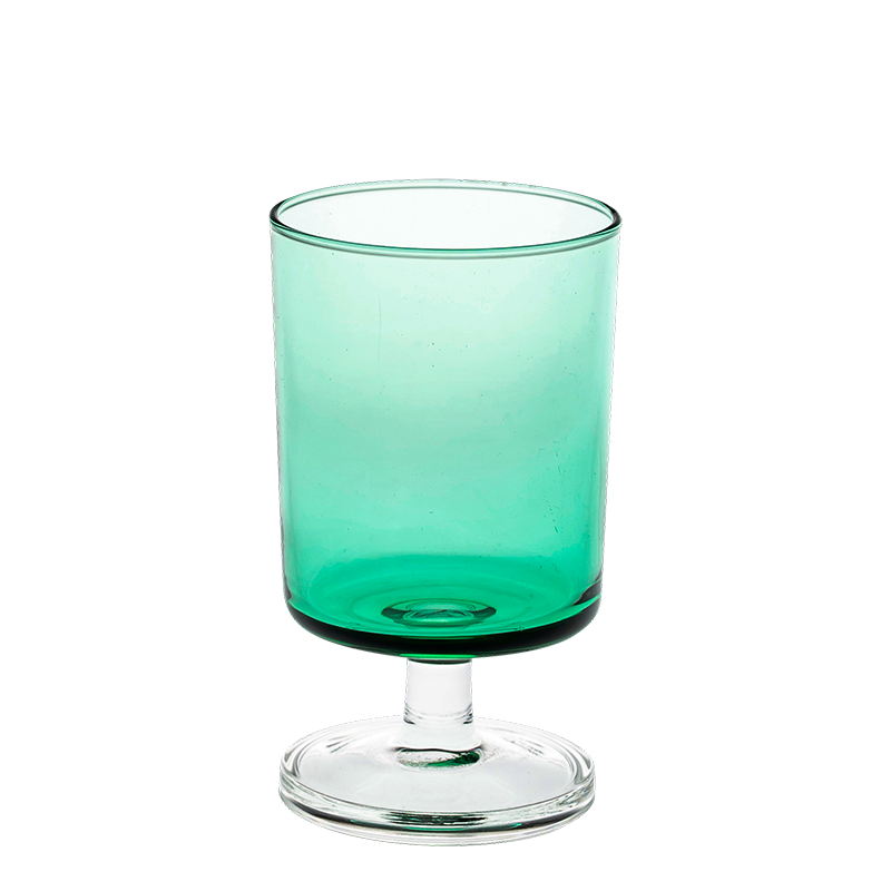 Wasserglas Vintage Schweden grün 15 cl