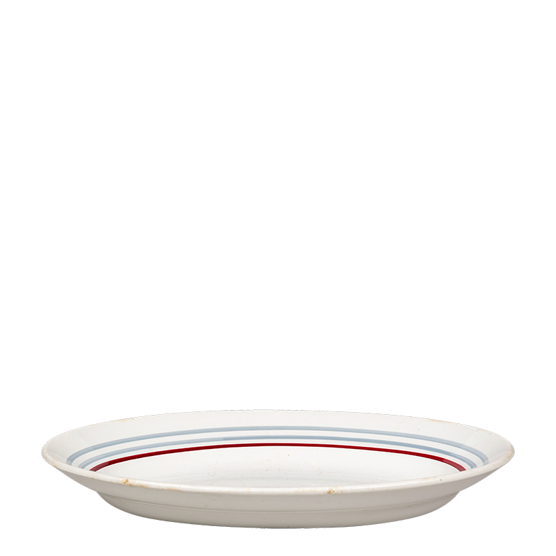 Plat ovale Vintage Ligne