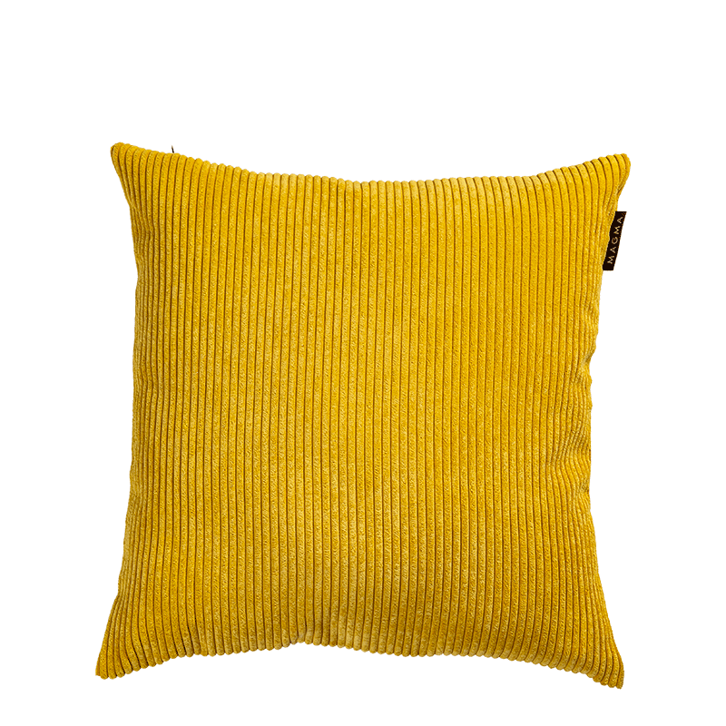 Kissen Inga gelb 40 x 40 cm