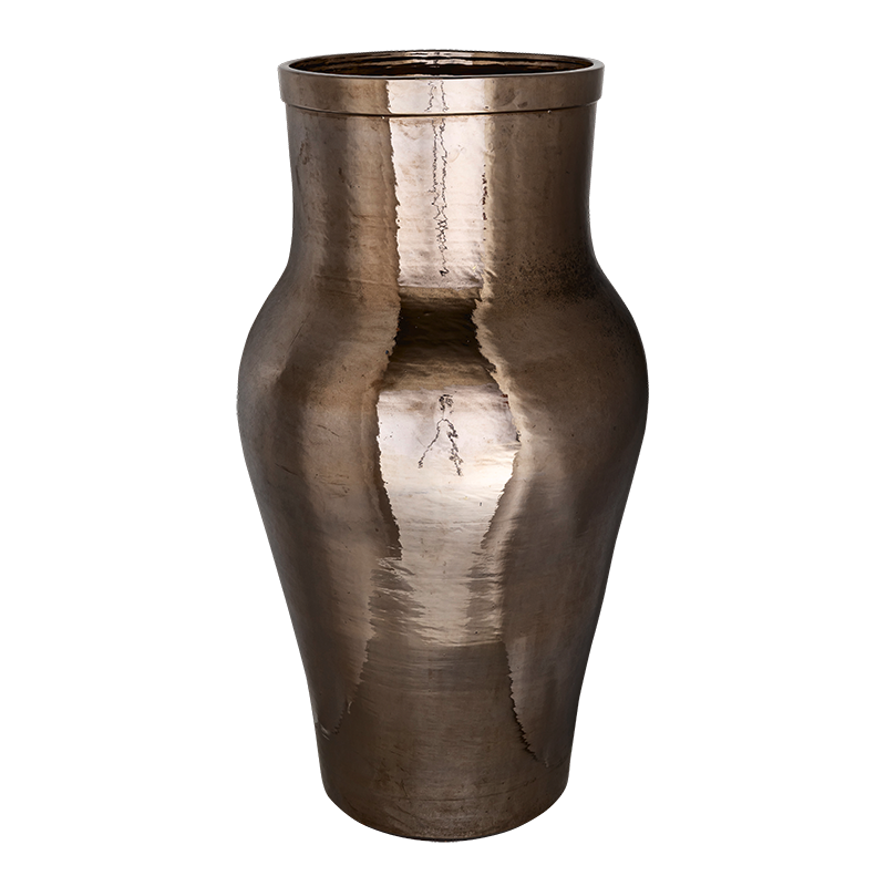 Vase marokkanisch Kupfer H 115 cm