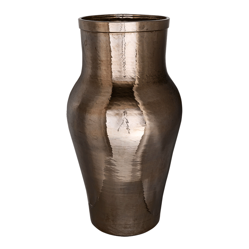 Vase marokkanisch Kupfer H 115 cm