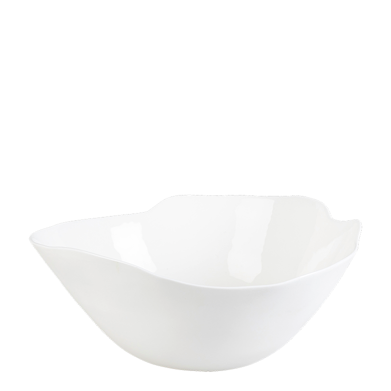 Assiette creuse Artic 21,5 cm x 19,5 cm H 9 cm