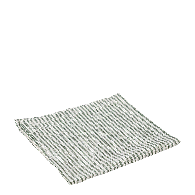 Serviette de table Biarritz vert 50 x 50 cm