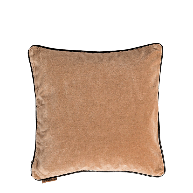 Kissen Velvet taupe 40 x 40 cm