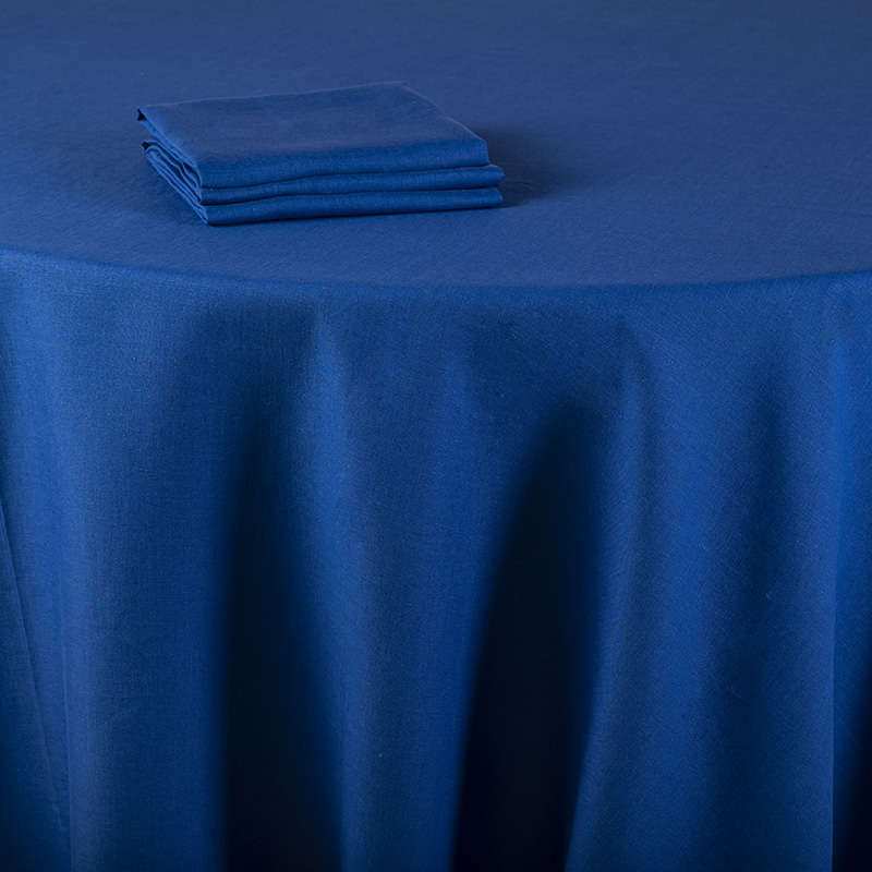 Nappe Lin bleu roi 290 x 600 cm