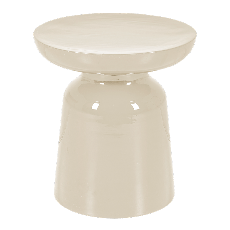 Beistelltisch Olymp écru Ø 40 cm H 43 cm