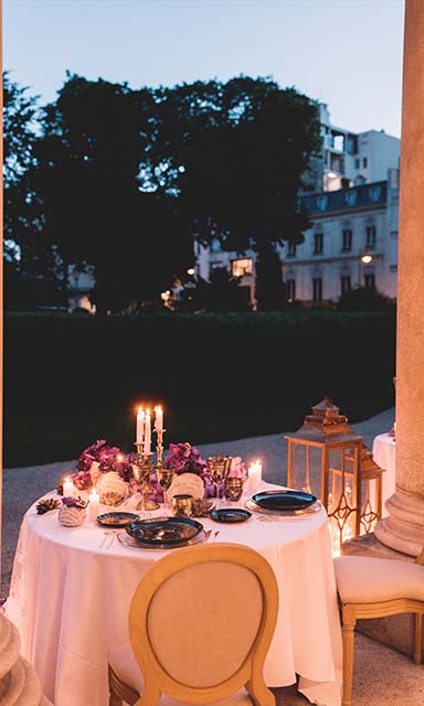 Repas au clair de lune