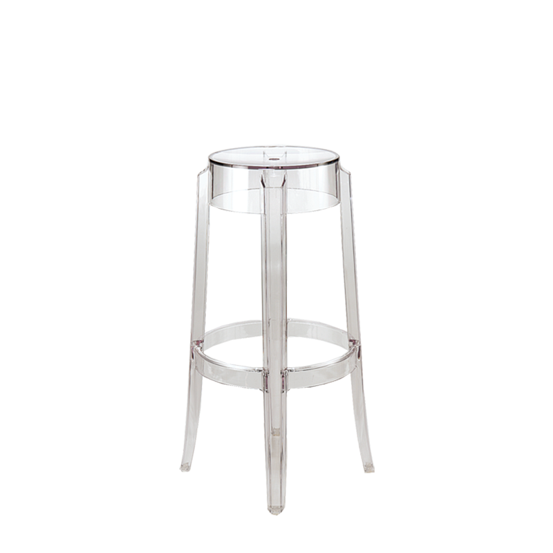 Tabouret Cristal H 75 cm