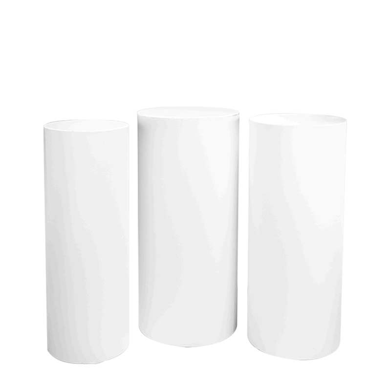 Stehtischen Zylinder mit Husse H 110 -112 - 114 (3er Set)