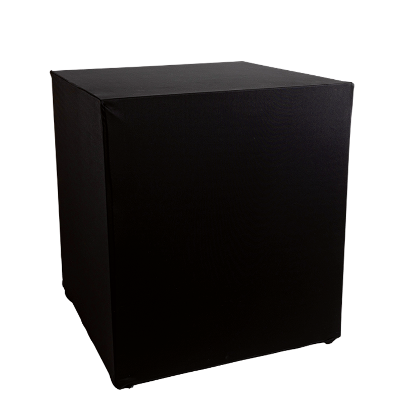 Buffet Cube mit Husse 4-seitig 100 x 100 cm H 109 cm