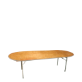 Tisch oval 100 x 250 cm