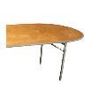 Tisch oval 100 x 250 cm