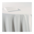 Nappe coton blanc 210 x 210 cm