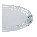 Plat ovale argent 35 x 80 cm