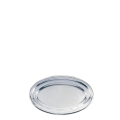 Platte oval Inox 40 x 60 cm