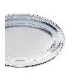Platte oval Inox 40 x 60 cm