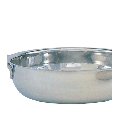 Légumier inox Ø 25 cm H 10 cm 300 cl